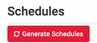 Screenshot of the Generate Schedules Button
